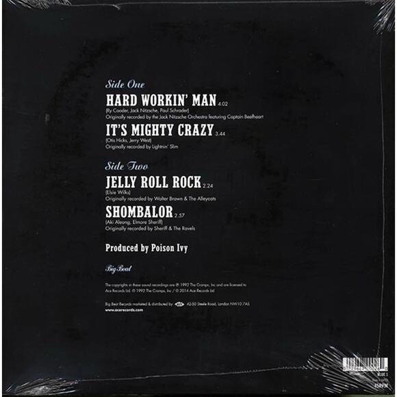 The Cramps Blues Fix 10" Vinyl Record EP Psychobilly Punk Rock New Sealed - Picture 2 of 6